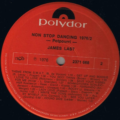 James Last : Non Stop Dancing 1976/2 (LP, Album, Mixed)