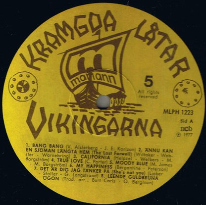 Vikingarna : Kramgoa Låtar 5 (LP, Album)