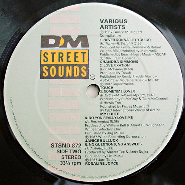 Various : Street Sounds '87-2 (LP, Comp)