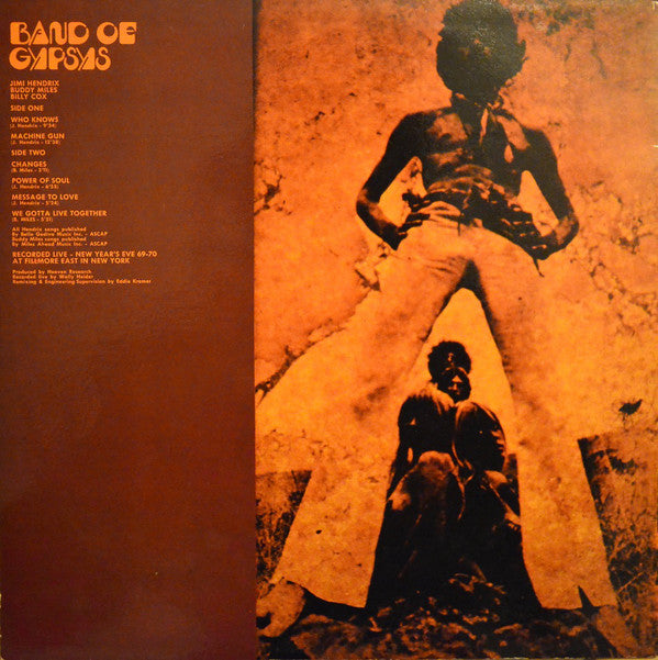 Jimi Hendrix : Band Of Gypsys (LP, Album)