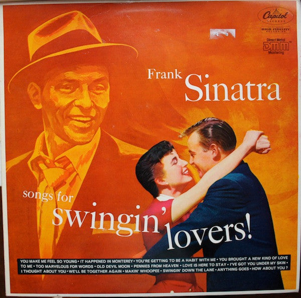 Frank Sinatra : Songs For Swingin' Lovers (LP, Album, Mono, RE, RM)