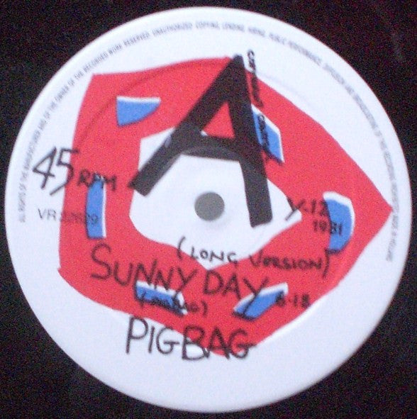 Pigbag : Sunny Day (12")