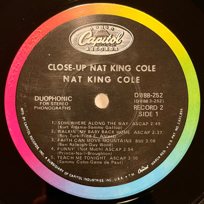 Nat King Cole : Close-Up (2xLP, Comp, Scr)