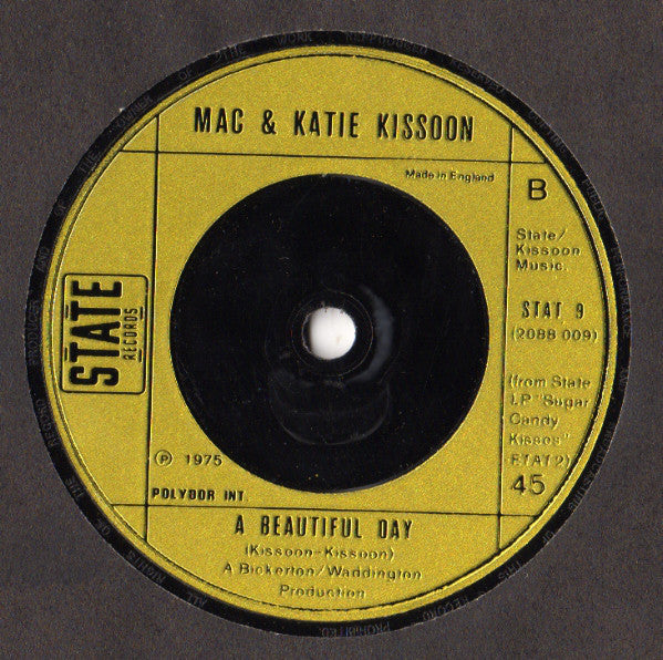 Mac And Katie Kissoon : Like A Butterfly (7")