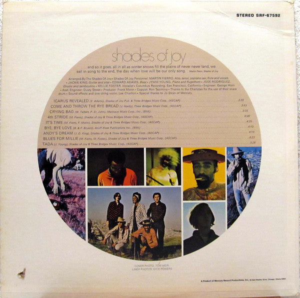 Shades Of Joy : Shades Of Joy (LP, Album)