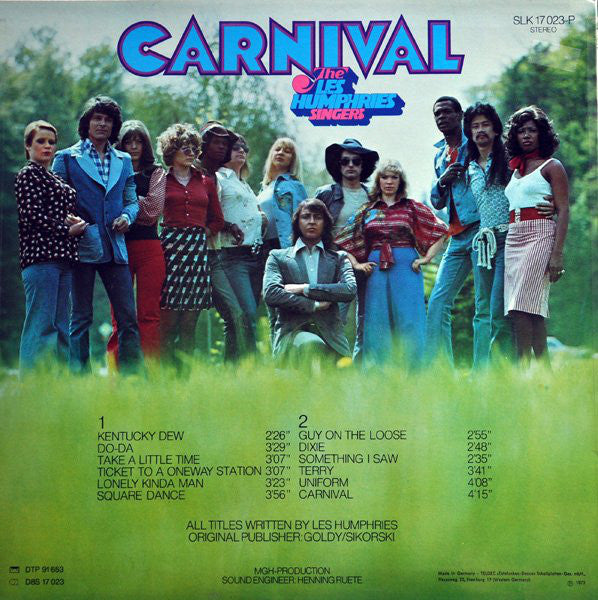 Les Humphries Singers : Carnival (LP, Album)