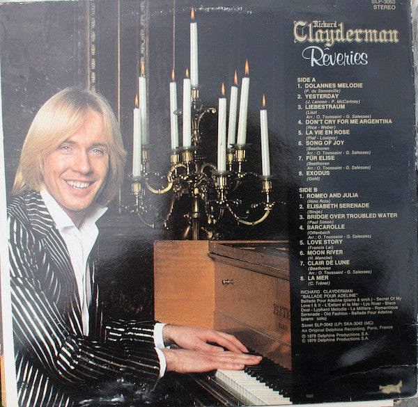 Richard Clayderman : Rêveries (LP, Album)