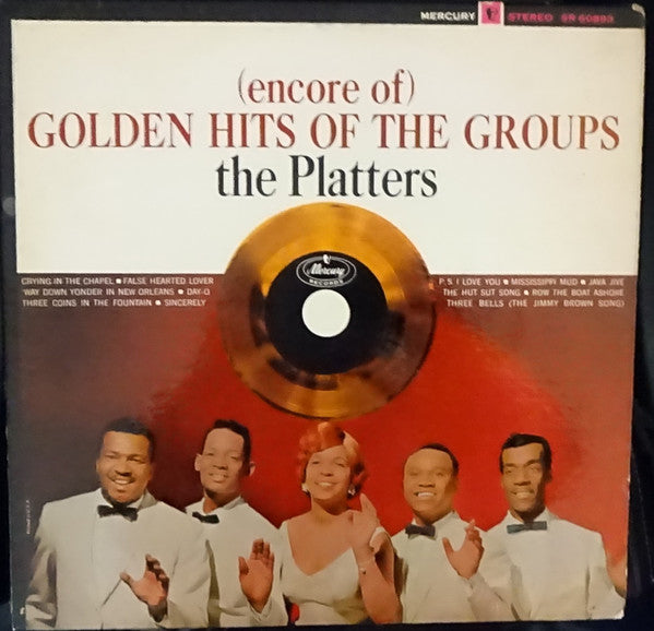 The Platters : (Encore Of) Golden Hits Of The Groups (LP, Album)