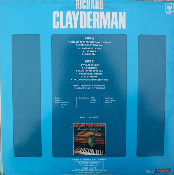 Richard Clayderman : Richard Clayderman (LP, Album)