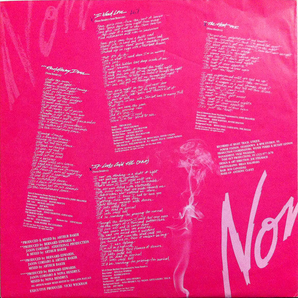 Nona Hendryx : The Heat (LP, Album)