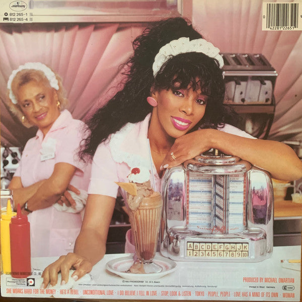 Donna Summer : She Works Hard For The Money (LP, Album)