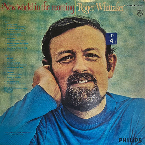 Roger Whittaker : New World In The Morning (LP, Album)