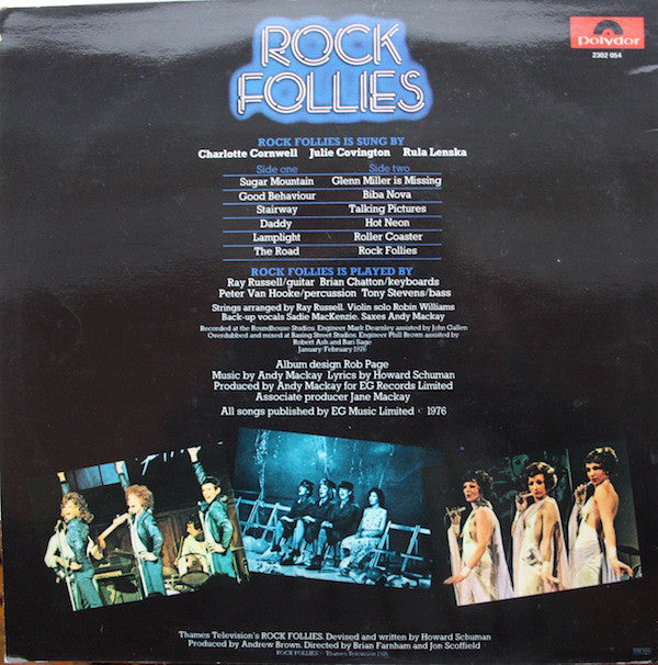 Charlotte Cornwell, Julie Covington And Rula Lenska : Rock Follies (LP, Album)