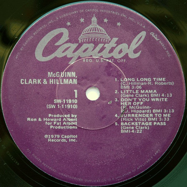 McGuinn, Clark & Hillman : McGuinn, Clark & Hillman (LP, Album, Los)