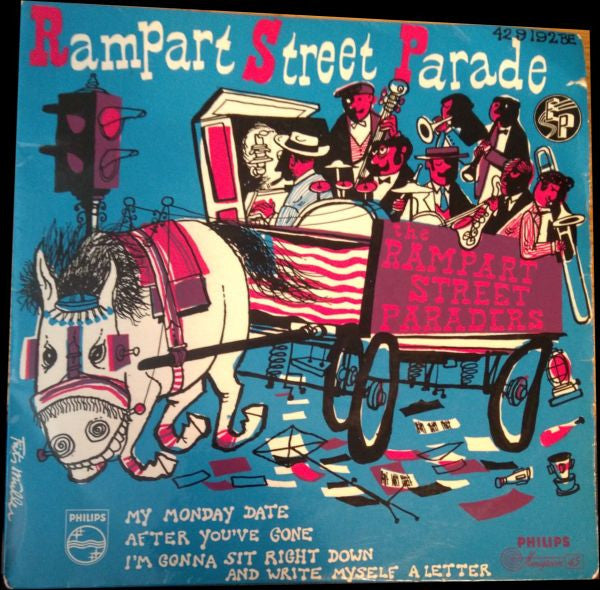 The Rampart Street Paraders : Rampart Street Parade (7", EP)