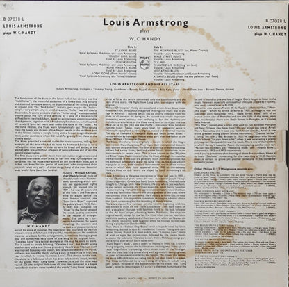 Louis Armstrong : Louis Armstrong Plays W. C. Handy (LP, Mono)