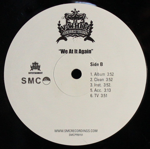 V. White : The Girl Next Door / We At It Again (12")