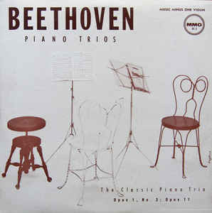 Ludwig van Beethoven, The Classic Piano Trio : Music Minus One 'Cello, Beethoven: Six Piano Trios  (12")