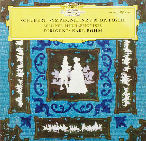 Franz Schubert, Berliner Philharmoniker, Karl Böhm : Symphonie Nr. 7 (9) Op. Posth. (LP, Mono)