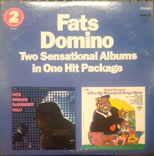 Fats Domino : Two Sensational Albums In One Hit Package (2xLP, Comp, RE)