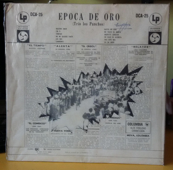 Trio Los Panchos : Epoca De Oro (LP, Comp, Mono)