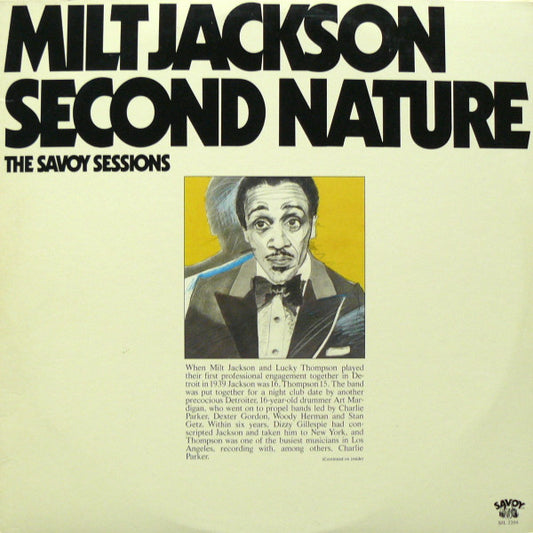 Milt Jackson : Second Nature (2xLP, Comp)