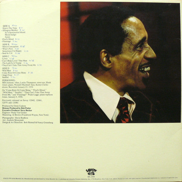 Milt Jackson : Second Nature (2xLP, Comp)