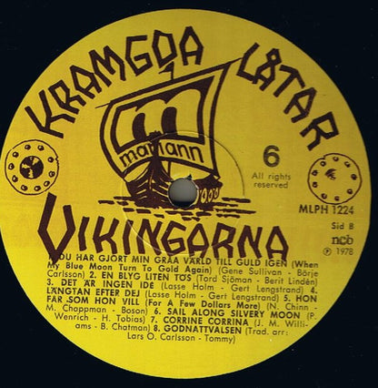 Vikingarna : Kramgoa Låtar 6 (LP, Album)