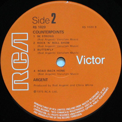 Argent : Counterpoints (LP, Album)