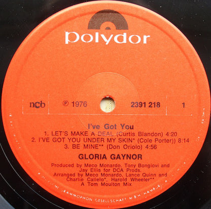 Gloria Gaynor : I've Got You (LP, Album)