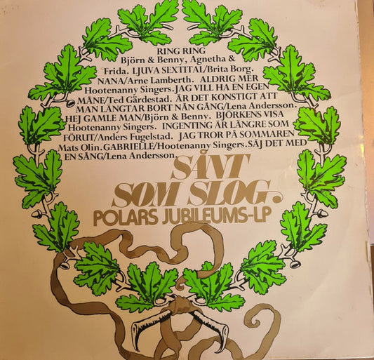 Various : Sånt Som Slog. Polars Jubileums-LP - Polar 10 År (LP, Comp)