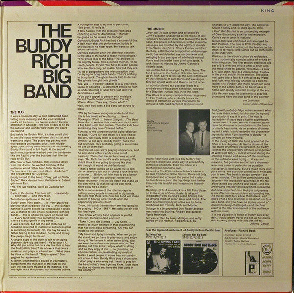 Buddy Rich Big Band : The New One! (LP, Album)