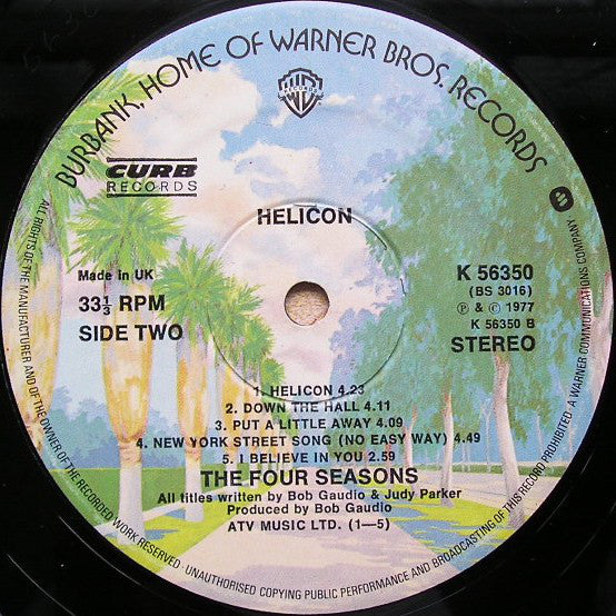 The Four Seasons : Helicon (LP, Album)