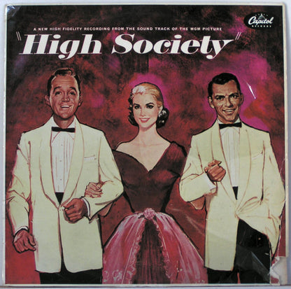 Bing Crosby, Grace Kelly, Frank Sinatra : High Society (LP, Album, Hig)