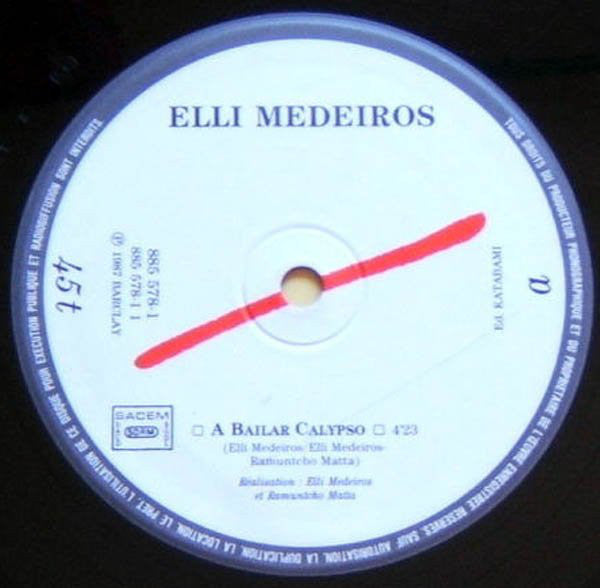 Elli Medeiros : A Bailar Calypso (12", Maxi)