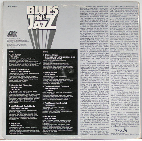 Various : Blues 'N' Jazz (LP, Comp)