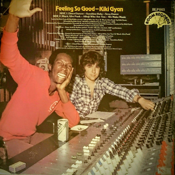 Kiki Gyan : Feeling So Good (LP, Album)