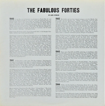 Roger Williams (2) : Songs Of The Fabulous Forties (2xLP, Album, Gat)