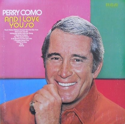 Perry Como : And I Love You So (LP, Album)