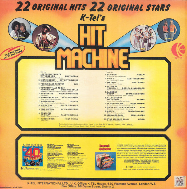 Various : Hit Machine (LP, Album, Comp)