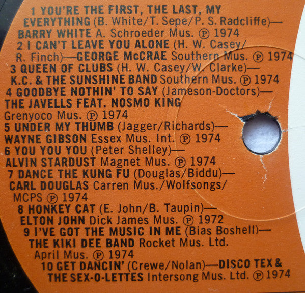 Various : Get Dancin' (LP, Comp, Ltd)