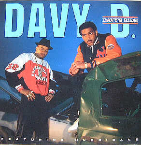 Davy D Featuring Hurricane (2) : Davy's Ride (LP, Album)
