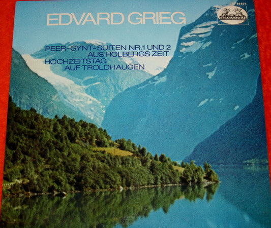 Edvard Grieg : Peer-Gynt-Suiten Nr. 1 Und 2 / Aus Holbergs Zeit / Hochzeitstag Auf Troldhaugen (LP, Comp, RM, Fak)