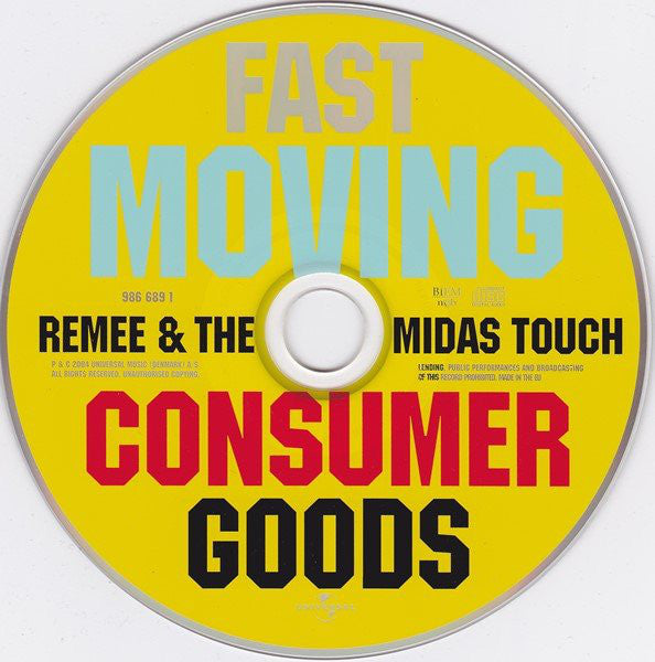 Remee & The Midas Touch : Fast Moving Consumer Goods (CD, Album)