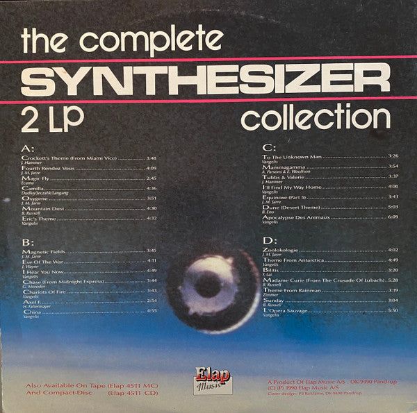 Unknown Artist : The Complete Synthesizer Collection (2xLP, Comp, Gat)