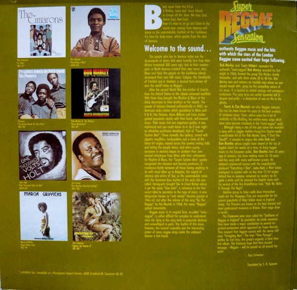 Various : Super Reggae Sensation (LP, Comp, Gat)