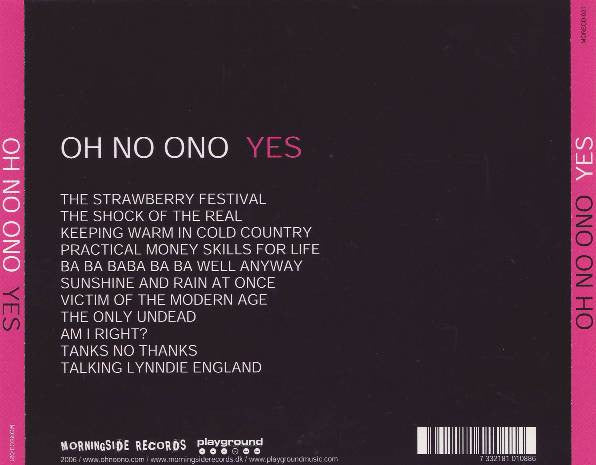 Oh No Ono : Yes (CD, Album)