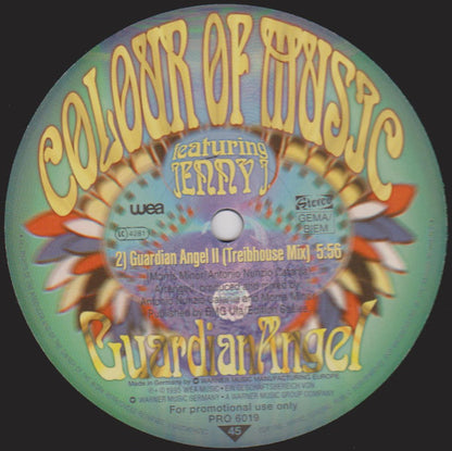 Colour Of Music Featuring Jenny J : Guardian Angel (12", Promo)