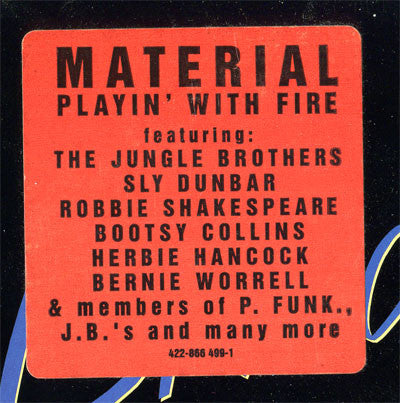 Material : Playin' With Fire (12")