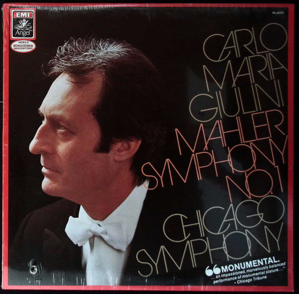 Carlo Maria Giulini, Gustav Mahler, The Chicago Symphony Orchestra : Symphony No. 1 In D (New Critical Edition) (LP, RM)